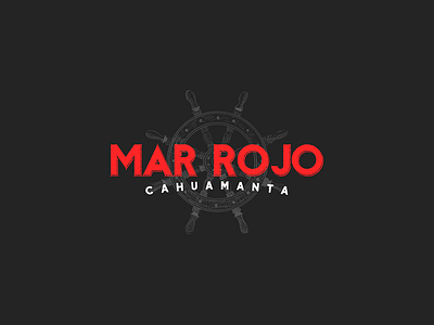 Mar Rojo branding identity logo logotype