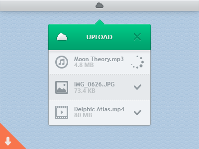 Upload widget