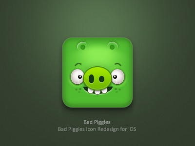 Bad Piggies angry birds apple bad piggies game icon ios ipad iphone logo pig