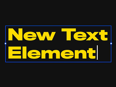 UXPin 2.0 - New Text Element and Ligatures 2.0 2d aftereffects animation blue features font kinetic typography ligature motion motion design outline product design typography ui ux uxpin yellow