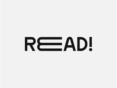 'Read!' bookshop logo