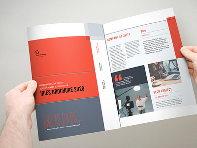 3xA4 Trifold Brochure