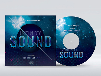 Infinity - Music CD Cover ashuras case cd cover dvd mixtape music rb sharif