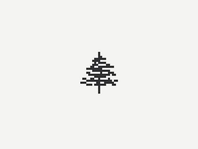 PineDev Studio logo logotype pine pixels webdev