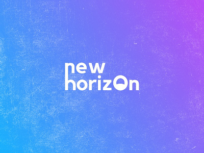 New Horizon clever creative design designer gradient logo logos new