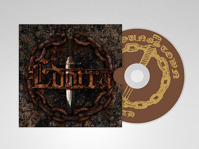 Edorra Self-Titled EP Art album album art art core dark ep hardcore horror medieval metal rusty