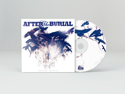 Wolves Within after the burial album album art art djent hardcore metalcore record sumerian wolf