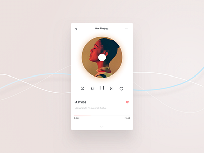 Music Player -  Daily UI Day #009