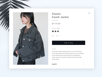 E-Commerce Shop - Daily UI Day #012