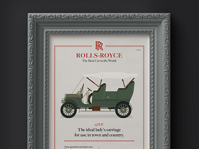 1904 Rolls-Royce 15 H.P. Advertisement