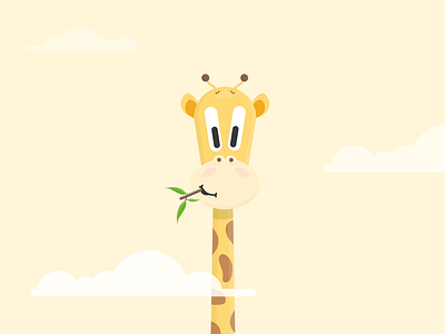 Gary the Giraffe africa animals character design childrens art childrens book illustration colour giraffe illustrated illustration illustrator planet wild animals wildlife