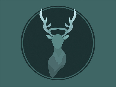 Chostly deer deer illustration nature
