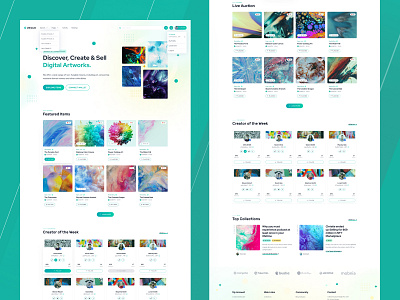 Etheum - NFT Marketplace Website Template