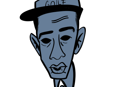 Tyler, The Creator gif illustration odd future odwgkta portrait tyler the creator