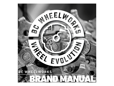 BC Wheelworks Brand Manual bicycle branding identity logo manual wheel