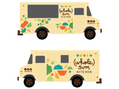 Juice Bar / Food Truck branding branding food truck fruit