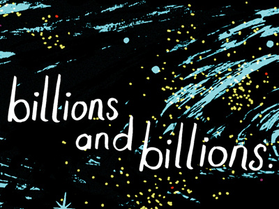 billions... carl hand sagan