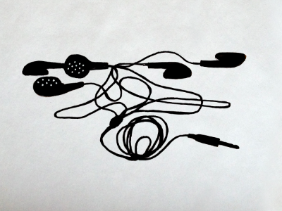 2many headphones illustration