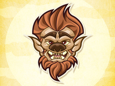 Monster Mugs- Warewolf character design illustration monsters warewolf