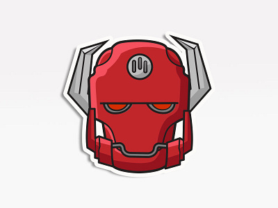 Shogun Bot avatars. icons emoji emoticon robot sticker vector