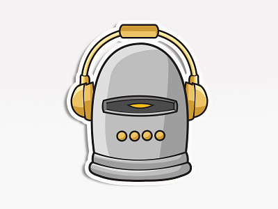 Tune Bot avatars. icons emoji emoticon robot sticker vector
