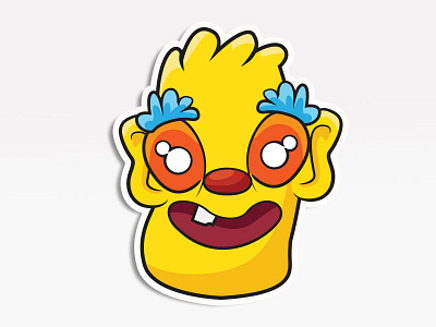Drerpy Monster avatar creative market emoji emoticon monsters. stickers