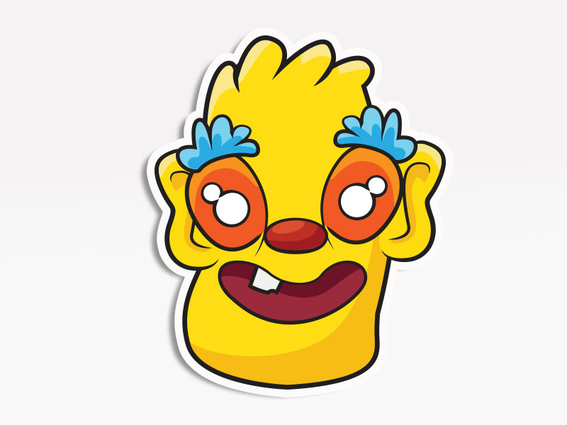 Drerpy Monster creative market monsters. stickers emoticon emoji avatar