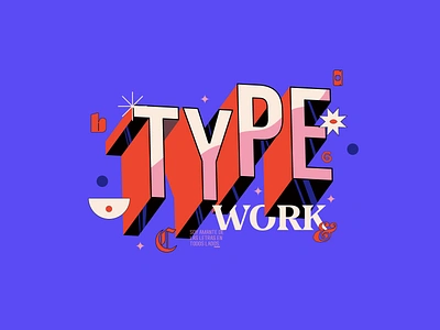 Love type a b black color design font graphic design happy illustration letter lettering lovetype purple red rotulos type typo typography vector work