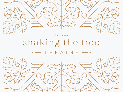 Theatre branding illustration logo logo design pattern vector