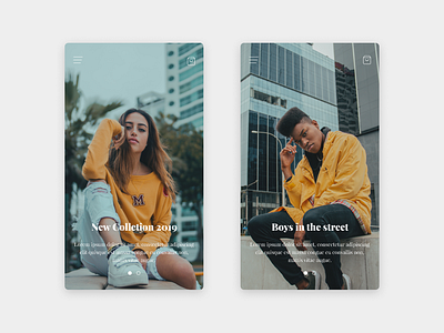 Fashion Banner | mobile app