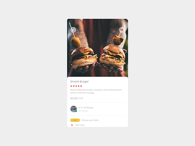 Smash Burger | mobile app