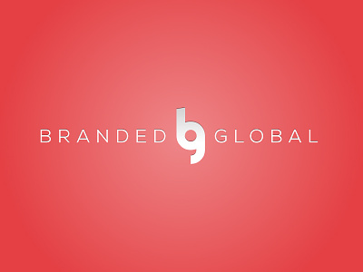 Branded Global concept clean logo modern sharp simple