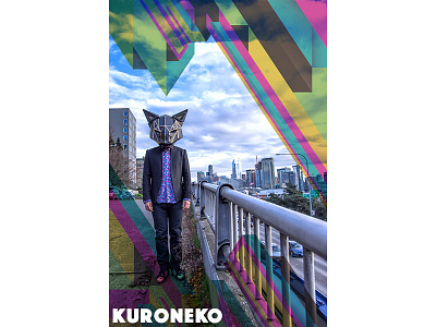 Kuroneko Promo Poster design graphic design illustrator lightroom photography photoshop typography