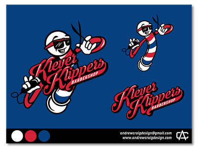 Klever Klippers Brand Development branding design graphic design icon illustration logo vector