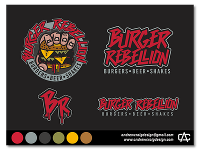 Burger Rebellion Brand Development