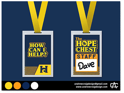 The Hope Chest Brand Applications brand branding door hanger facebook cover flyer design graphic design illustration logo