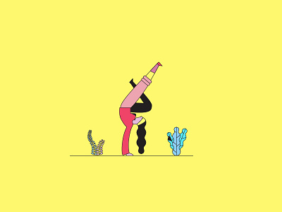 B-Girl Lana animation break breakdance character dance moves girl hip hop illustration