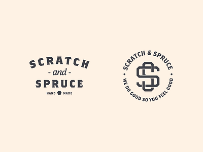 Scratch and Spruce Logos Part Deux