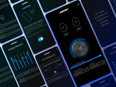 BOSE QuietComfort App Redesign