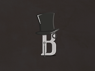 36 Days of Type B Sir 36daysoftype goodtype hat letter sir sweet tipography type typespire