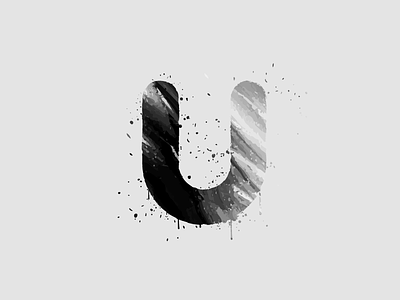 36 Days of Type Ink U art daysoftype goodtype ink letter print tipography type typespire