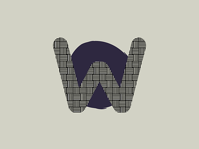 36 Days of Type Pattern V art daysoftype goodtype letter pattern print tipography type typespire