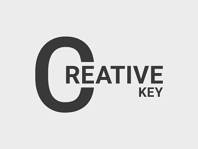 Creative Key Logo agency app art branding business logo company creative creative logo design design icon identity illustration key logo logotype modern studio typography vector web