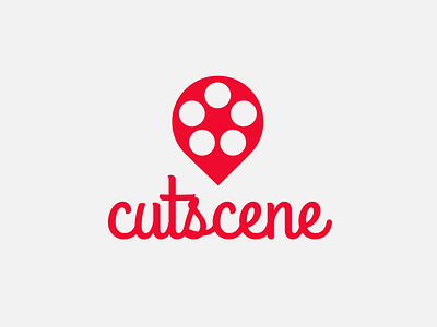 Cutscene brand branding corporate design grid icon identity location logo mark pin symbol
