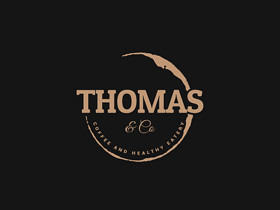 Thomas & Co Logo branding cafe coffee icon logo logo designs logotype modern