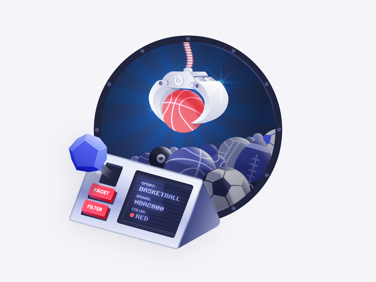 Filters VS Facets by Tom Souverain for Algolia on Dribbble