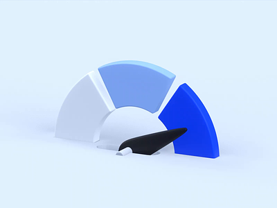 NPS Survey 3d animation blender cursor design loop minimalist nps rate startup survey tech voodoo
