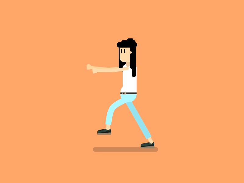 Everybody dance ! #3 after effects animation colorful dance flat design funny illustrator motion design smooth tom souverain vector