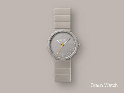 Braun Watch Design quasiphys ui