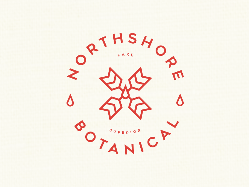 Botanical badge concept